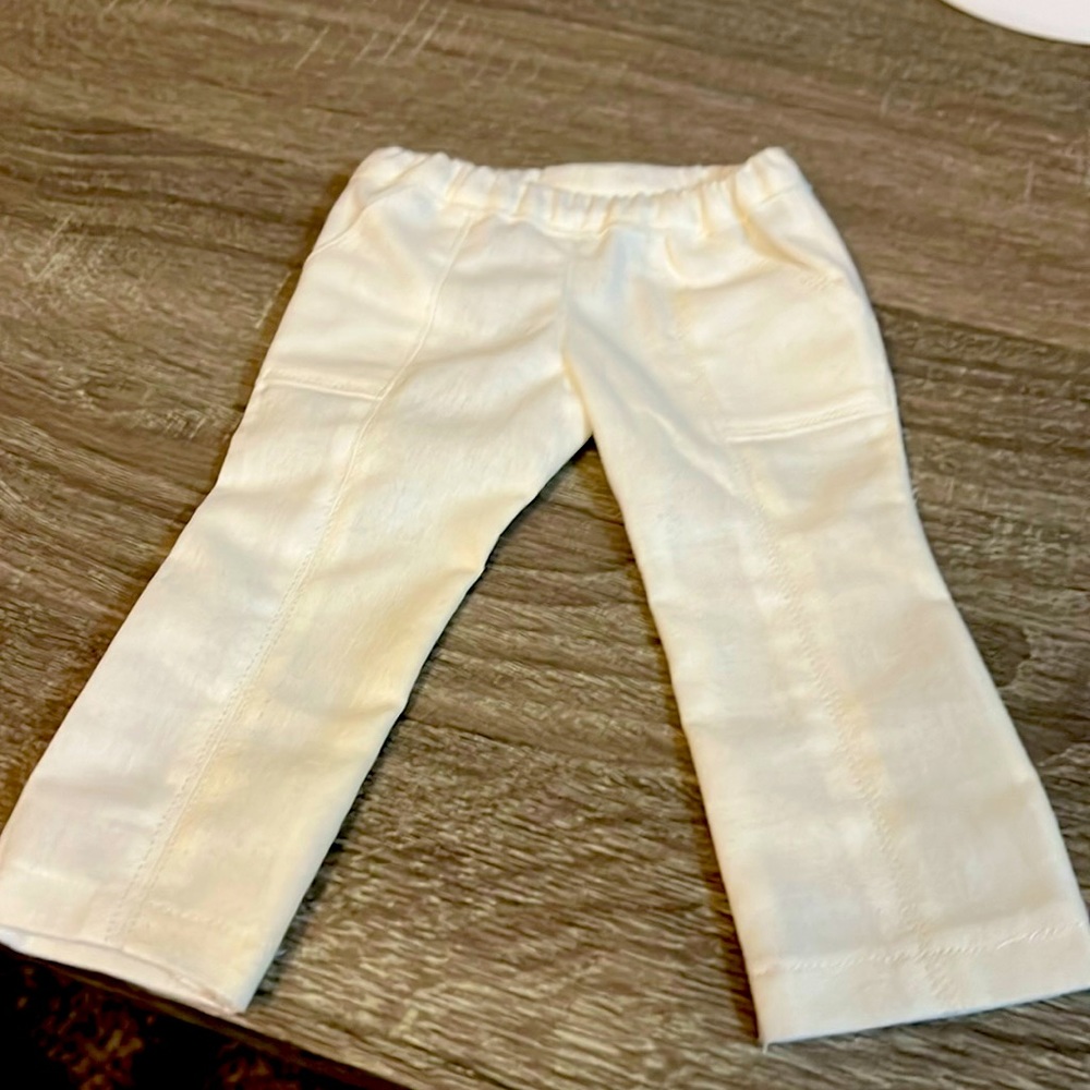 Handmade straight leg pants for 18”dolls.